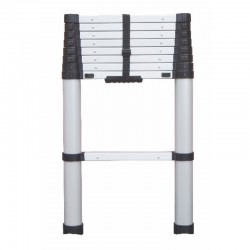 Échelle Télescopique Aluminium 9 Marches ARTUB X-Scopic Brico Hauteur d'Accès 3,5m - 00094726