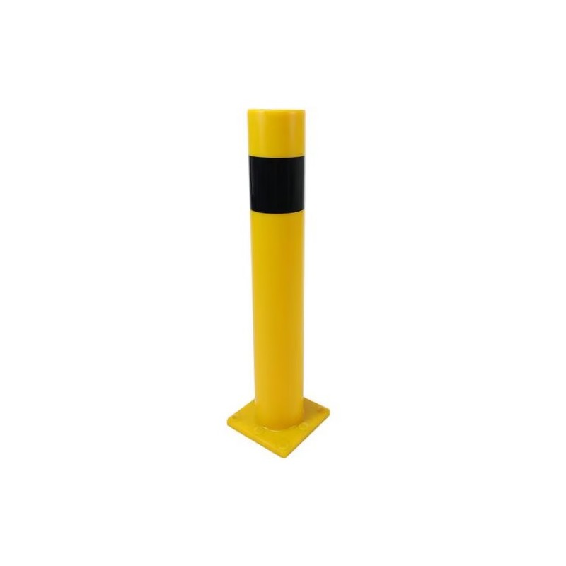 Poteau de Protection pour Parking VISO Hauteur 1000mm ∅160mm Noir et Jaune - TPX160NJ