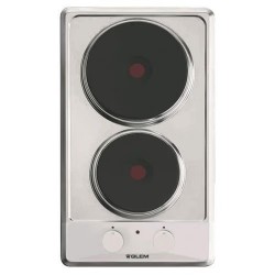 Table de Cuisson Électrique GLEMGAS 30x50 avec 2 Plaques Inox - GT320IX - NEUVE