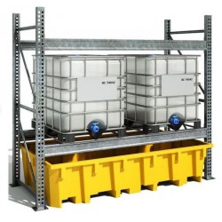 Bac de Rétention 1330L pour 2 IBC - A487930