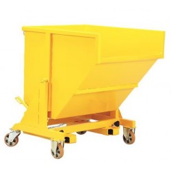 Benne Autobasculante 480L GOUBARD sur Pivot Central sur Roulettes - IEP05151