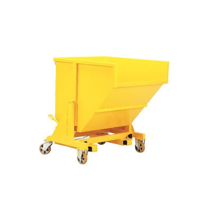 Benne Autobasculante 480L GOUBARD sur Pivot Central sur Roulettes - IEP05151