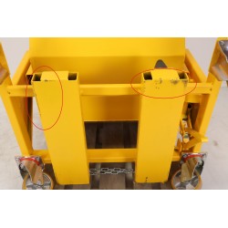 Benne Autobasculante 480L GOUBARD sur Pivot Central sur Roulettes Pas Cher