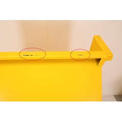 Benne Autobasculante 480L GOUBARD sur Pivot Central sur Roulettes Pas Cher