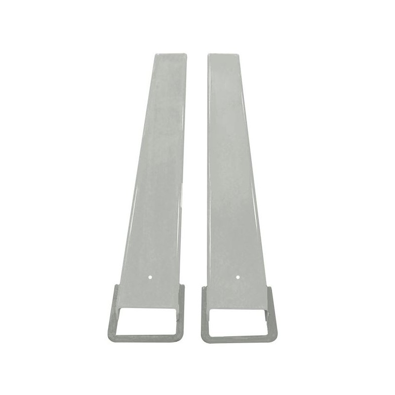 Paire de Rallonges de Fourches Ouvertes STOCKMAN Galvanisées 2200x125mm Charge 1750kg - EXOG22/125
