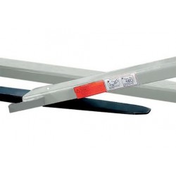 Paire de Rallonges de Fourches Ouvertes STOCKMAN Galvanisées 2200x125mm