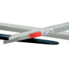 Paire de Rallonges de Fourches Ouvertes STOCKMAN Galvanisées 2200x125mm