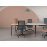 Siège Fauteuil de Bureau NOWYSTYL Taktik II Mesh Anthracite Sans Accoudoirs