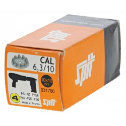 Boite de  10 Disques de 10 Charges à Poudre SPIT Cartouche 6.3/10 Jaune pour Cloueur P560 - 031700