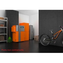 Chaudière à Granulés 12kW MORVAN GM Easy 12 avec Réservoir à Granulés