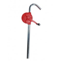 Pompe Manuelle Rotative en Acier pour Fûts Débit 0,35L par Rotation - A159424