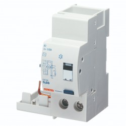 Bloc Différentiel Adaptable GEWISS Pour Disjoncteur MT-2P 63A Type AC Instantané Idn0,03a 2 Modules - GW94412