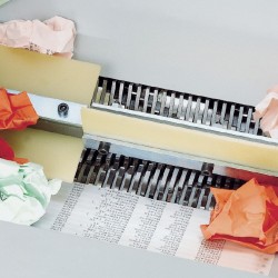 Destructeur de Papier Broyeuse de Documents IDEAL 4606CC P-5 Coupe Croisée 2x15