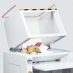 Destructeur de Papier Broyeuse de Documents IDEAL 4606CC P-5 Coupe Croisée 2x15 Capacité de Réception 230L - 46061131