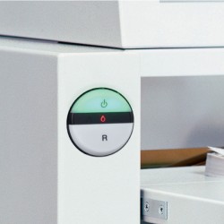 Destructeur de Papier Broyeuse de Documents IDEAL 4606CC P-5 Coupe Croisée