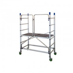 Echafaudage Modulaire Roulant FACAL Alto Pliant Hauteur de Travail 3m - M1/P - NEUF Déclassé