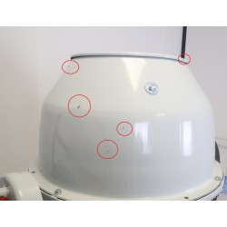 Bétonnière Électrique 170L ALTRAD Malaxage 140L Monophasé 230 V