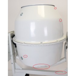 Bétonnière Électrique 170L ALTRAD