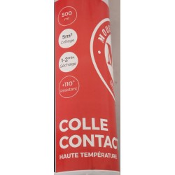Bombes Aérosol de Colle Contact Haute Température Néoprène MOUSSE MONDE en Spray de 500ml  - MMHT