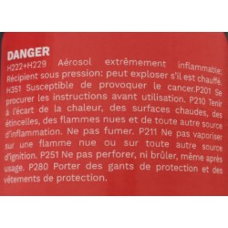 Bombes Aérosol de Colle Contact Haute Température Néoprène MOUSSE MONDE en Spray de 500ml  - MMHT