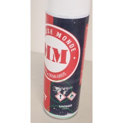 Bombes Aérosol de Colle Contact Haute Température Néoprène MOUSSE MONDE en Spray de 500ml  - MMHT