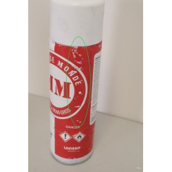 Lot de 5 Bombes Aérosol de Colle Contact Néoprène MOUSSE MONDE en Spray de 500ml  - LYMSPR500