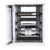 Coffret de Communication 10" CAHORS Étagère+Rail DIN+Brassage+Distribution+DTI RJ45+7 Cordons+8 Embases - 13P1553200