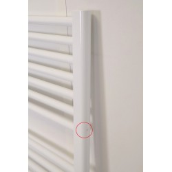 Sèche-Serviettes Eau Chaude 529W FINIMETAL Banga 21T050 Vertical Mural Blanc - BAN2150C