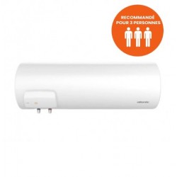 Chauffe-Eau Électrique 150L ATLANTIC Zénéo ACI Hybride Stéatite Horizontal Mural Monophasé ou Triphasé - 155412