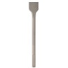 Burin Plat Acier DIAGER Compatible SDS-Max pour Travaux de Démolition