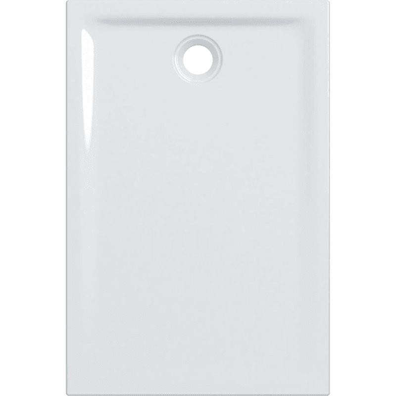 Receveur de Douche Ultra-Plat GEBERIT Renova à Encastrer en Céramique 120x90cm Blanc - 00747900000AG3
