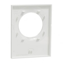 Lot de 4 Plaques de Finition avec Crochet Multi-Usage SCHNEIDER Odace Styl Pratic 1 Poste Blanc - S520722