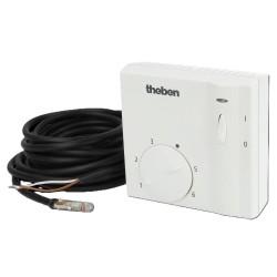 Thermostat d'Ambiance Électronique THEBEN RAM714A avec Sonde de Température Extérieure - 7140016