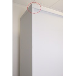 Armoire Forte ACIAL Serenity 2 Portes Serrures Électronique Gris - C95SE - NEUVE Déclassée