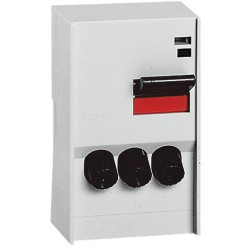 Combiné Pac à Cartouches LEGRAND 20A 3P Coupe Circuit Domestique Gris - 046164