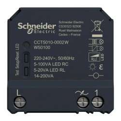 Micromodule Encastré SCHNEIDER pour Variateur de Lumière Liaison Zigbee 2,4GHz - CCT5010-0002W