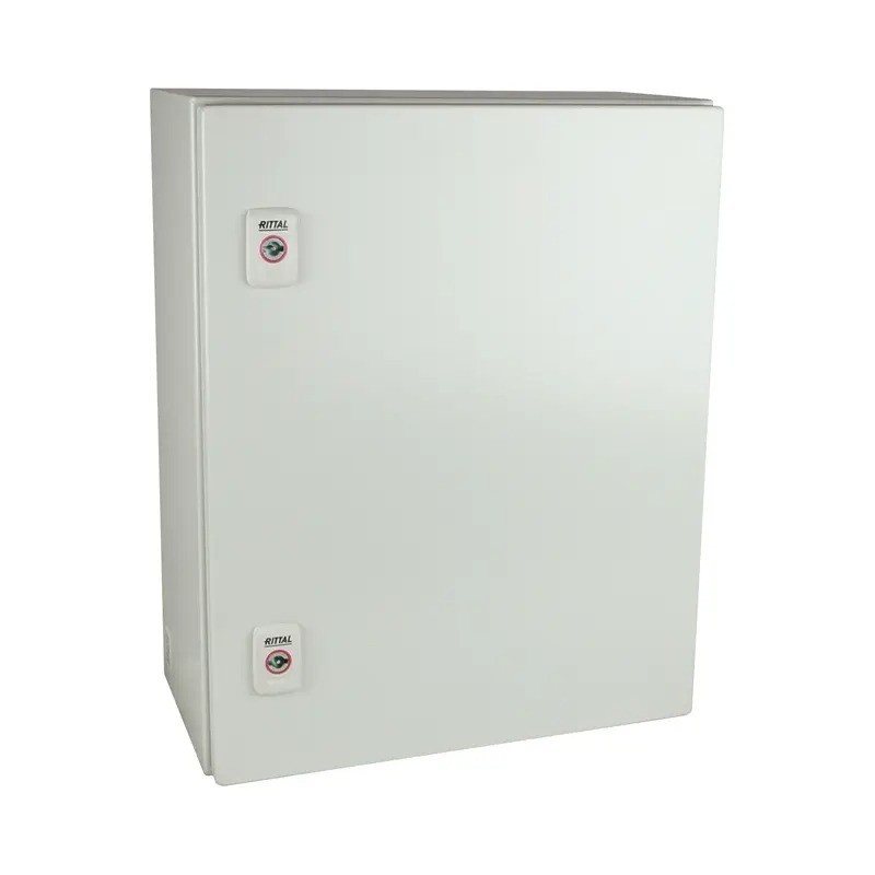 Armoire Coffret Électrique Compact RITTAL AX  en Tôle Acier 400x500x210mm Gris - 1045.000