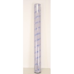 Rouleau de 15m Nappe PVC Transparent Crystal  Largeur 140cm Épaisseur 0.8mm - CR80/100