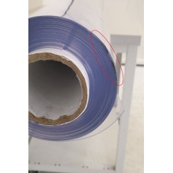 Rouleau de 15m Nappe PVC Transparent Crystal  Largeur 140cm Épaisseur 0.8mm - CR80/100