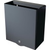 Corbeille Murale Intérieure Hall LEABOX Anti-Feu 23 Litres Gris - 175297 - NEUVE Déclassée