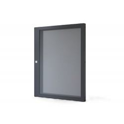 Tableau d'Affichage Exportés Fond Magnétiques LEABOX 4xA4 Gris - PAN4 - NEUF Déclassé