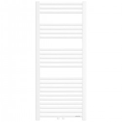 Sèche-Serviettes Eau Chaude 515W ATLANTIC 2012 Raccordement sur Collecteurs Vertical Blanc - 833955 - NEUF