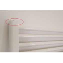 Sèche-Serviettes Eau Chaude 1062W AQUANCE Myre Vertical Mural Blanc - NEUF Déclassé