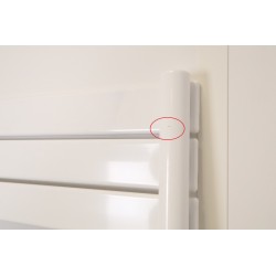 Sèche-Serviettes Eau Chaude 902W AQUANCE Aube Vertical