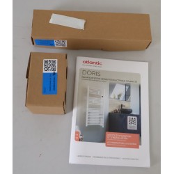 Sèche-Serviettes Électrique 750W ATLANTIC Doris Wifi Blanc - 850267 - NEUF Déclassé