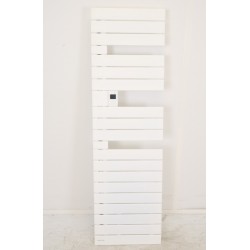 Sèche-Serviettes Électrique 600W ATLANTIC Néfertiti Connecté Asymétrique Mât