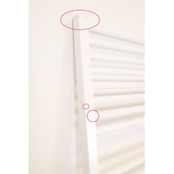 Sèche-Serviettes Electrique 2000W ATLANTIC Doris Digital Blanc - 851129 - NEUF Déclassé