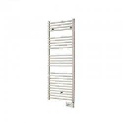 Sèche-Serviettes Électrique 1000W AQUANCE Aire Tube Droit Blanc - AIRE11024 - NEUF Déclassé