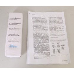 Sèche-Serviettes Électrique 1000W AQUANCE Aire Tube Droit - AIRE11024 - NEUF Déclassé