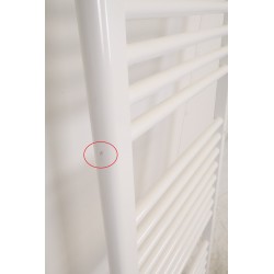 Sèche-Serviettes Électrique 1000W AQUANCE Droit Blanc - AIRE11024 - NEUF Déclassé